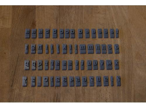 Photo - Set de lettrage